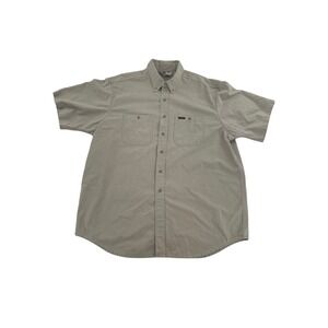 Carhartt Tan Button-Up  Mens Size XL
